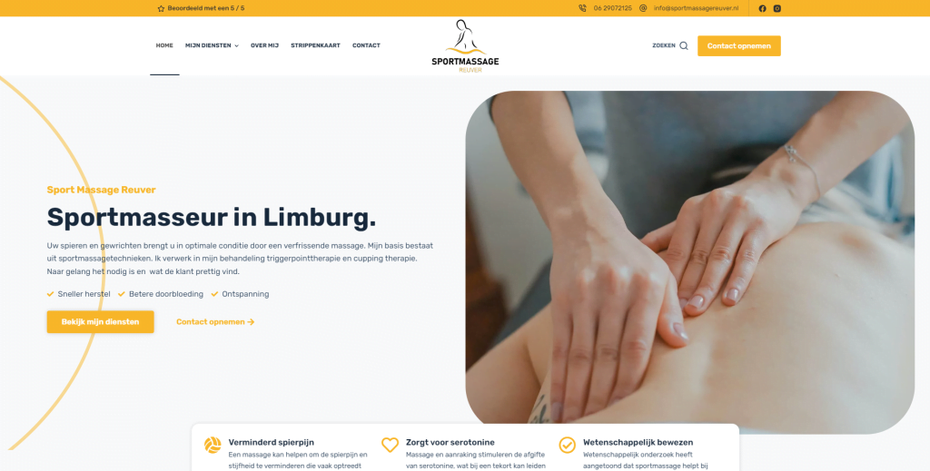 Massage reuver